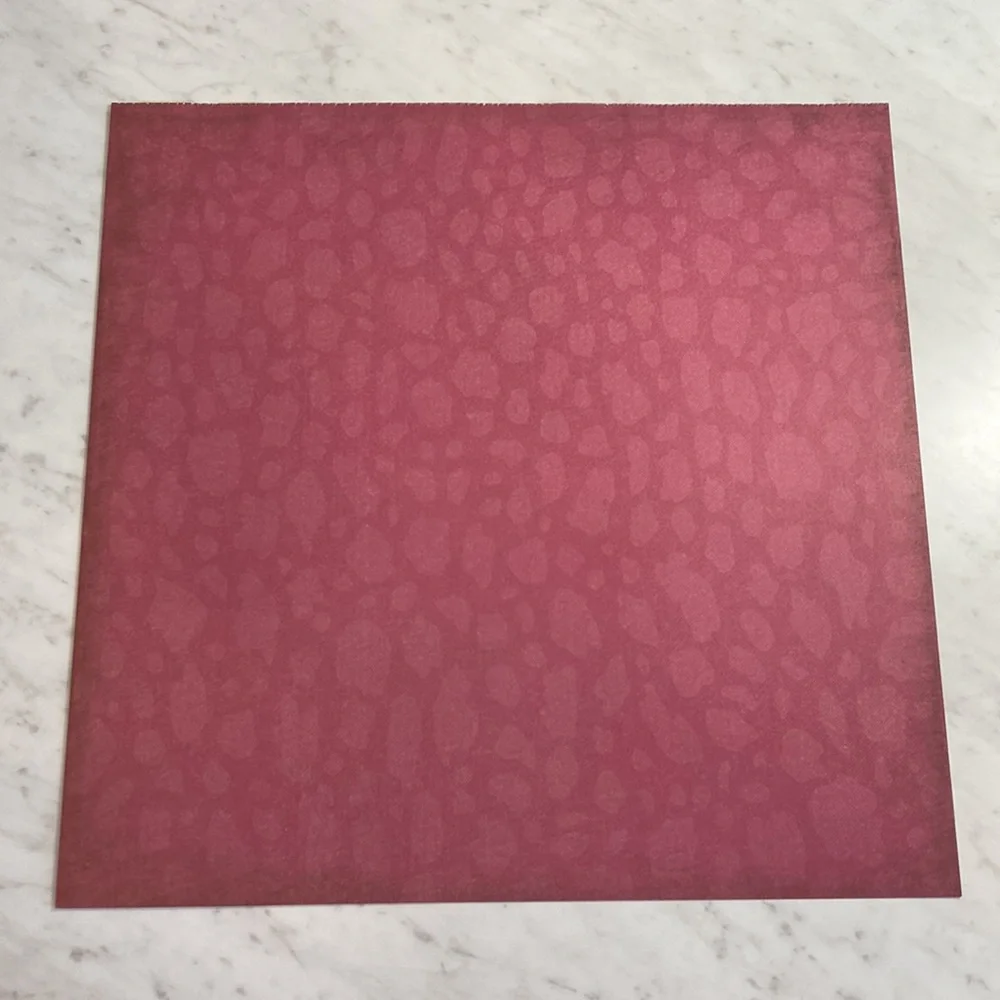 Pink Orange Animal Print Scrapbook Paper 12x12 14 Sheets